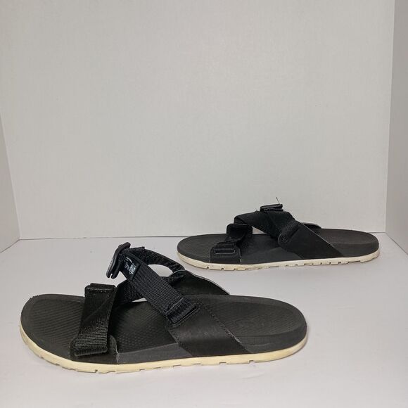Chaco Lowdown Slides Womens Size 10 Black Adjustable Strap Beach Trail Sandals - Picture 7 of 10